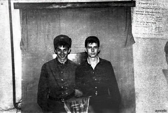 Я и Юра Попов